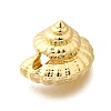 Ocean Series Brass Beads KK-B136-03G-04-2