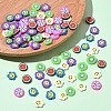 Handmade Polymer Clay Cabochons CLAY-YW0001-06-3