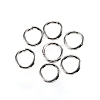 304 Stainless Steel Open Jump Rings X-STAS-D448-099P-6mm-1