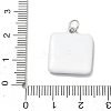 Printed Brass Enamel Pendants KK-CBA9B3D-03P-03-3