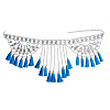 Alloy with Acrylic Sexy Beach Tassel Waist Chains for Women FS-WG18F68-01-2