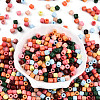 Opaque Colours Glass Seed Beads SEED-N007-14F-2