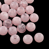 Round Imitation Gemstone Acrylic Beads OACR-R029-20mm-25-1