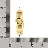 Brass Fold Over Clasps KK-P306-05G-3