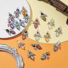 20Pcs 10 Color Evil Eye Lampwork Pendants FIND-CJ0001-69-5