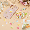 200Pcs 2 Styles Plastic Cabochons KY-AR0001-37-4