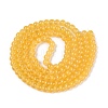Acrylic Imitation Cat Eye Beads Strands OACR-Q197-01A-16-2