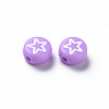 Opaque Acrylic Beads MACR-N008-40B-3