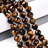 Natural Tiger Eye Beads Strands G-S345-10mm-22-2