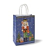 Christmas Nutcracker Kraft Paper Bags ABAG-B006-03D-2