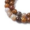 Natural Ocean Jasper Beads Strands G-C102-B01-01-4