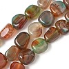 Natural Agate Beads Strands G-H295-D01-15-2