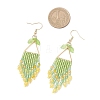 304 Stainless Steel Dangle Earrings EJEW-MZ00513-03-4