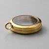 304 Stainless Steel Locket Pendants STAS-WH0027-44G-2
