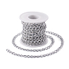 Aluminium Twisted Curb Chains CHA-TA0001-01S-2