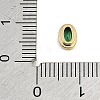 Brass Pave Cubic Zirconia Cabochons CU-CBA30E8-04G-07-3