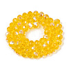 Electroplate Glass Beads Strands EGLA-A034-T10mm-L30-2