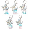 Butterfly Shape Resin & Acrylic Keychain KEYC-JKC01067-1