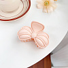 Candy Color Bowknot Plastic Claw Hair Clips PW-WG71188-02-1