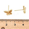 Alloy Stud Earring Findings PALLOY-I224-03G-3