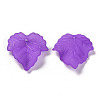 Autumn Theme Transparent Frosted Acrylic Pendants X-PAF002Y-8-5