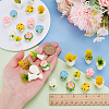 5 Styles Resin Plant Mini Model RESI-AR0001-54-5