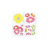 4Pcs 4 Styles PET Out Drawing Painting Stencils DIY-WH0416-0019-8