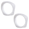 2Pcs Resin Bangles BJEW-UN0001-74-1