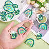 20 Pcs Saint Patrick's Day Acrylic Beer & Clover Charms for Jewelry Necklace Earring Making Crafts JX415A-3