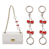 Zinc Alloy Chain Link Purse Strap Extenders AJEW-WH0479-46D-1