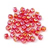 Transparent Acrylic Beads MACR-F073-02-4