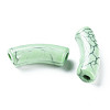 Opaque Crackle Acrylic Beads MACR-S372-001N-012-2