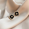 Alloy Rhinestone Stud Earrings for Women WGC0511-63-1