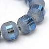 Electroplate Glass Bead Strands EGLA-S131-10mm-A04-4