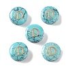 Synthetic Turquoise Beads G-A238-02D-1