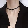 Imitation Leather Cord Choker Necklaces NJEW-BB48213-A-5