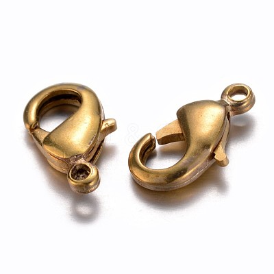 Brass Lobster Claw Clasps EC100-C-1