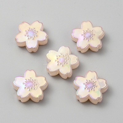 Opaque Acrylic Beads OACR-CJC0006-23B-1