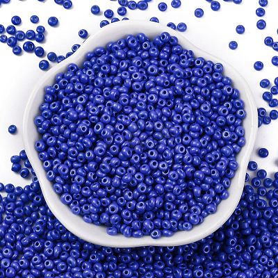 8/0 Baking Paint Glass Seed Beads X1-SEED-M012-02A-54-1