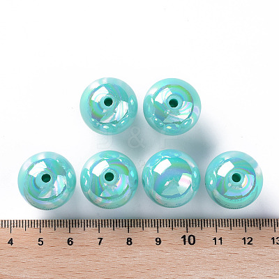 Opaque Acrylic Beads S-MACR-S370-D20-SS2107-1