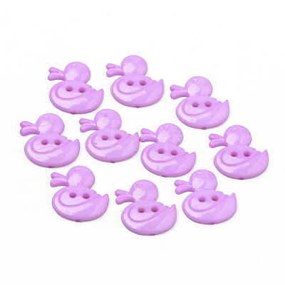 2-Hole Acrylic Buttons BUTT-Q037-10D-1