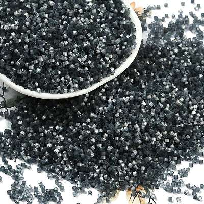 Imitation Cat Eyes Glass Seed Beads X-SEED-H003-03K-1