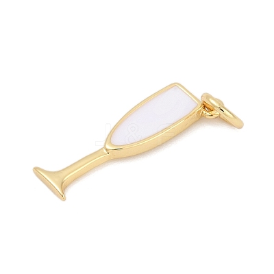 Brass Enamel Pendants KK-U062-02A-01-1
