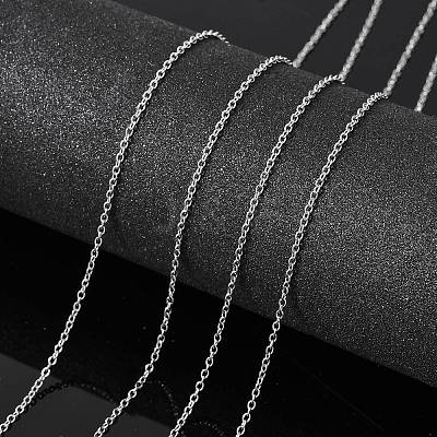 Tarnish Resistant 304 Stainless Steel Cable Chains CHS-Q001-08-100m-1