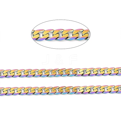 304 Stainless Steel Cuban Link Chains CHS-L020-023M-1
