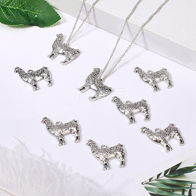 Tibetan Style Zinc Alloy Pendants A-PALLOY-P178-25AS-1