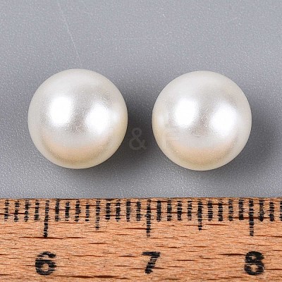 ABS Imitation Pearl Acrylic Beads OACR-S011-10mm-01-1