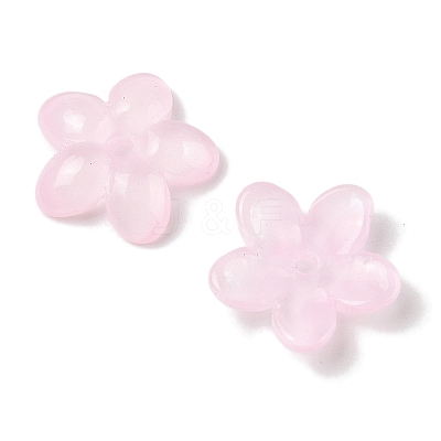Transparent Spray Paint Glass Beads GLAA-Z011-07A-1