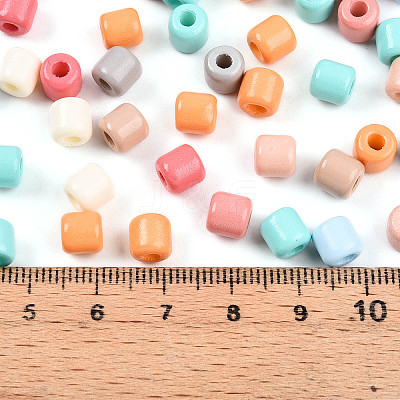Opaque Colours Glass Seed Beads SEED-N007-14E-1
