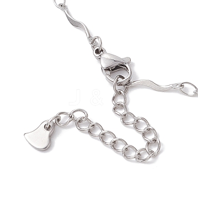304 Stainless Steel Bracelet Makings AJEW-JB01287-01-1